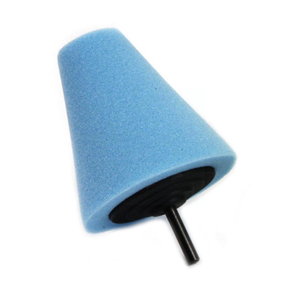 Car Polisher Tyres Wheel Wheel Hub Tool Burnishing Wheel Disk Pad Polishing Cone-shape Sponge Foam Hubs Polishing Machine J7Q5