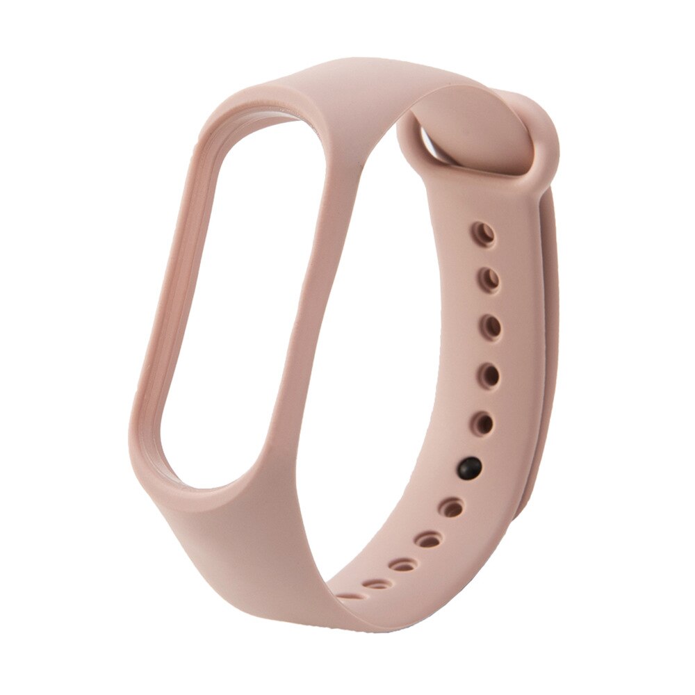 M4 SmartWatch Heart Rate Blood Pressure Monitor Health Wristband Waterproof Bluetooth Sports Smart Band: Official Pink Strap