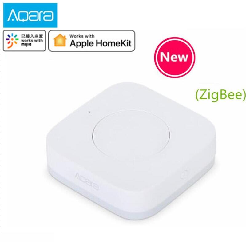 Xiaomi Aqara Smart Wireless Switch Key Built In Gyro Function,ZigBee Wifi Work With xiaomi smart home Mijia mi home App