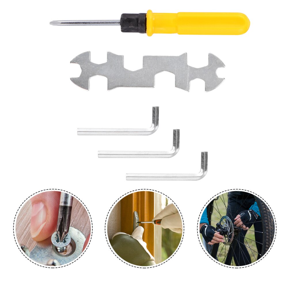 1 Set BiKe Tool Durable Maintenance Fix Mini Set Bike Installation Tools Cycling Supplies for MTB Bike