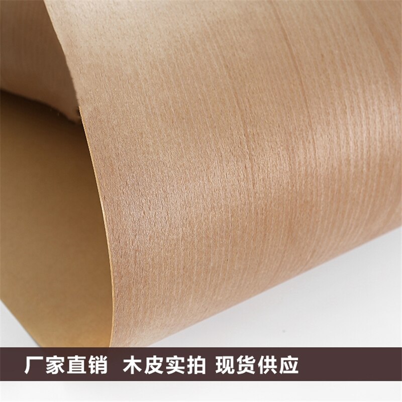 Rekonstituierte Natürliche Echte rot Buche Weiß Buche Holz Furnier Scheibe 60x25 0cm 0,25mm dick Sichern Kraft Papier Q/C