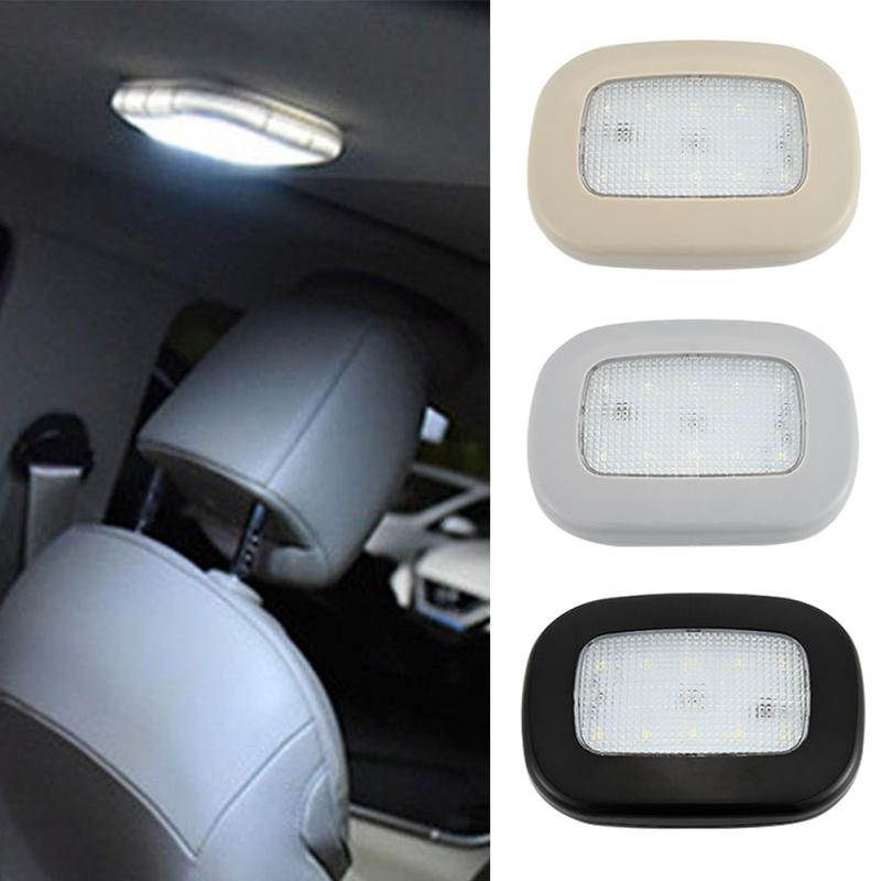 Auto Interieur Leeslamp Auto Usb Opladen Dak Magneet Auto Dag Licht Kofferbak Drl Vierkante Koepel Voertuig Indoor Plafondlamp