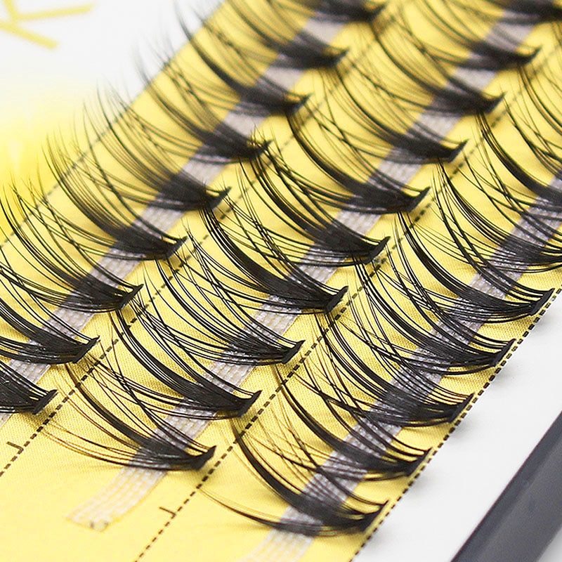 1box big capacity 60 bundles 20D Eyelash Extensions 0.07mm Thickness Mink Strip Eyelashes Individual Lashes Natural Style