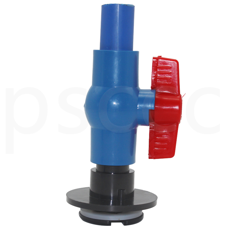 Aquarium Pipe Connectors Fish Tank Water Joint PVC Waterproof Connectors Aquarium Accessories Water Tank Fitting Pipe: Red / 1 unit
