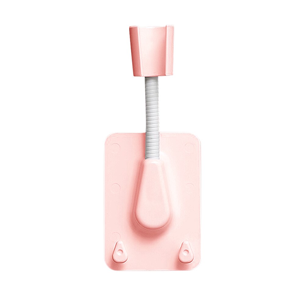 Douchekop Wall Mount Ondersteuning Rack Badkamer Sprinkler Hoofd Beugels Huishoudelijke Badkamer Accessaries Levert Onderdelen: Roze