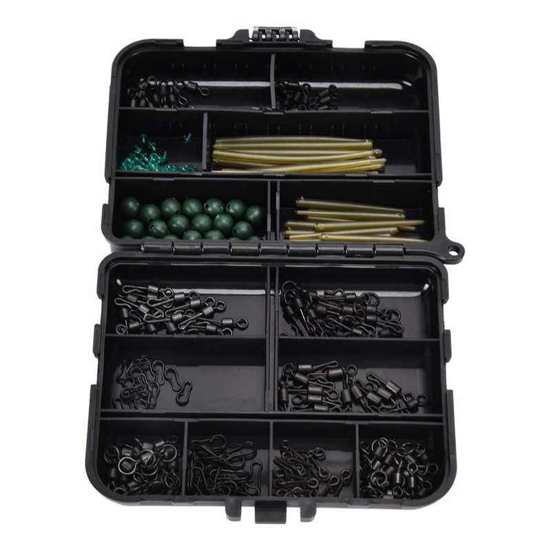Carp Fishing Tackle Kit Fishing Lures Baits Tackle Box Deform Resistance for Fishing