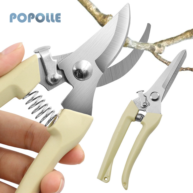 Garden Pruning Shears Stainless Steel Pruning Tools Garden Potting Shears Manual Pruning Shears Gardening Tools