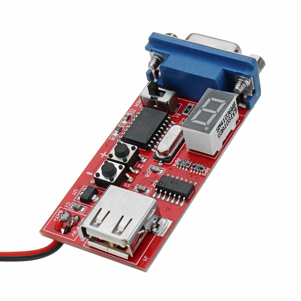 DC 9 v Draagbare VGA Signal Generator Module Lcd-scherm Test Module Met 15 Verschillende Signalen