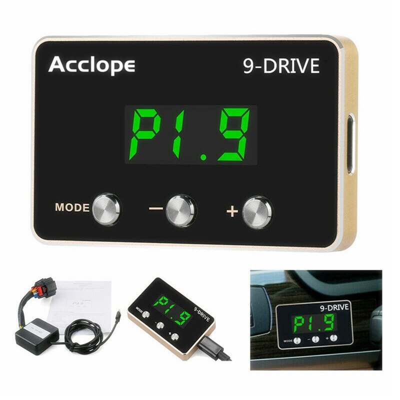 9 Drive Car Electric Drive Throttle Controller Pedal Accelerator For DODGE CHALLENGER MAGNUM NITRO RAM pedalbooster command