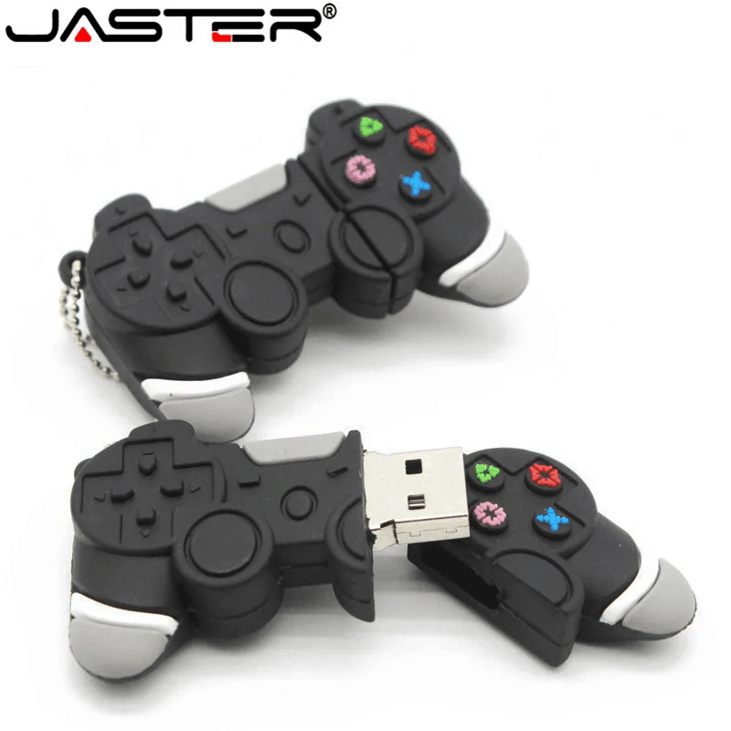 Mando de dibujos animados USB 2,0 unidad Flash 4G 8GB 16GB 32GB 64GB 128GB Pen Drive memoria de 100% capacidad Real disco U
