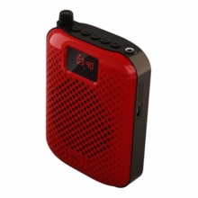 Altoparlanti amplificatore microfono più forte Radio FM altoparlante portatile Bluetooth esterno megafono per insegnamento guida turistica venditore: Rosso