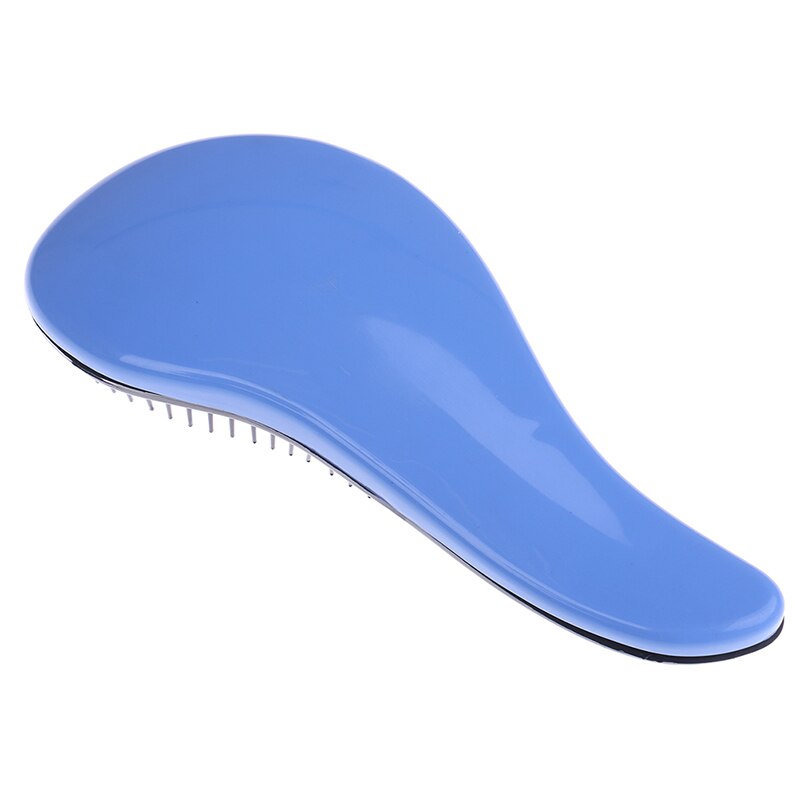 Salon Gentle Anti-static Brush for Baby Kids and Women Detangling Hair Brush Combs Tangle Wet Dry Bristles Handle Tangle Curly: 2