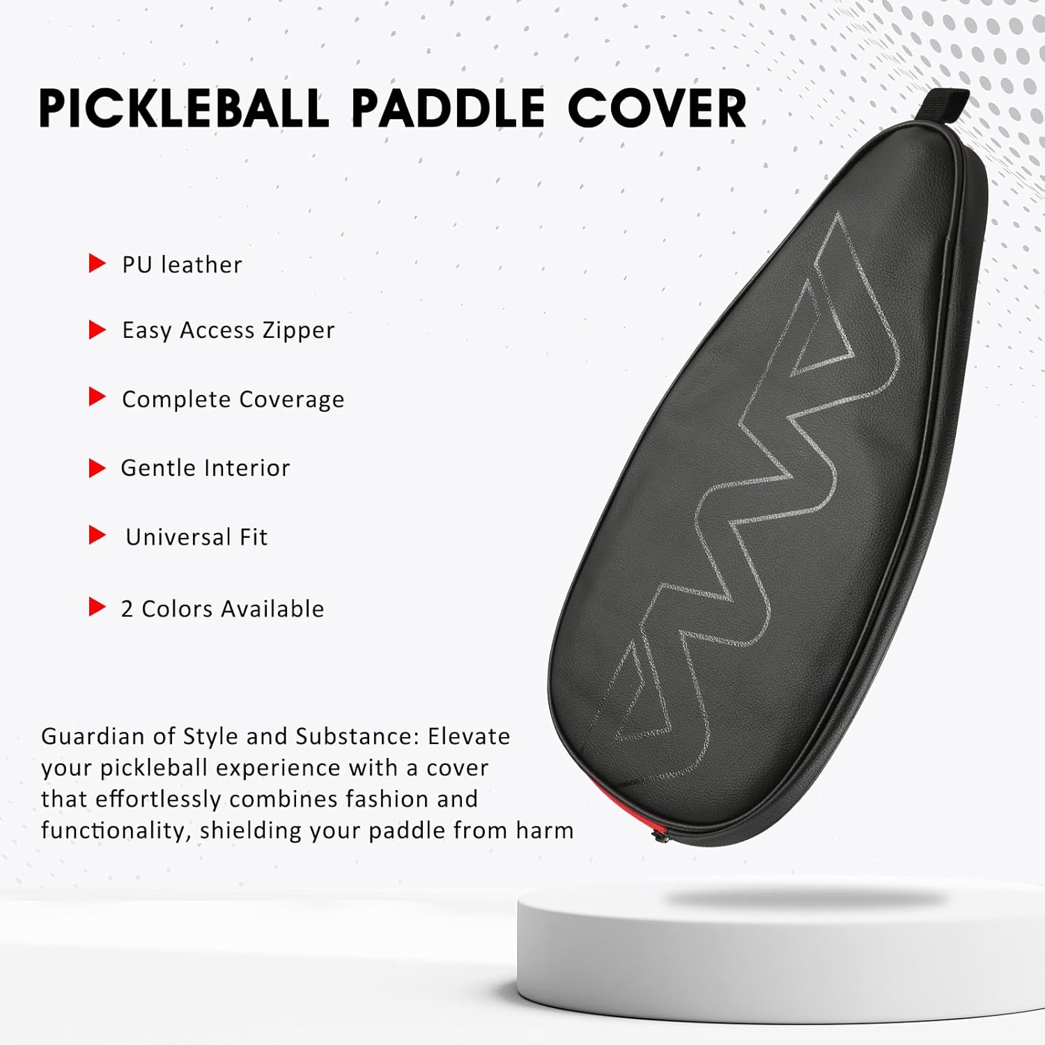 AMA SPORT Pickleball Racket Cover Provides Reliable Protection for Pickleball Paddle ,Portable Carry Bag As A Training Equipment