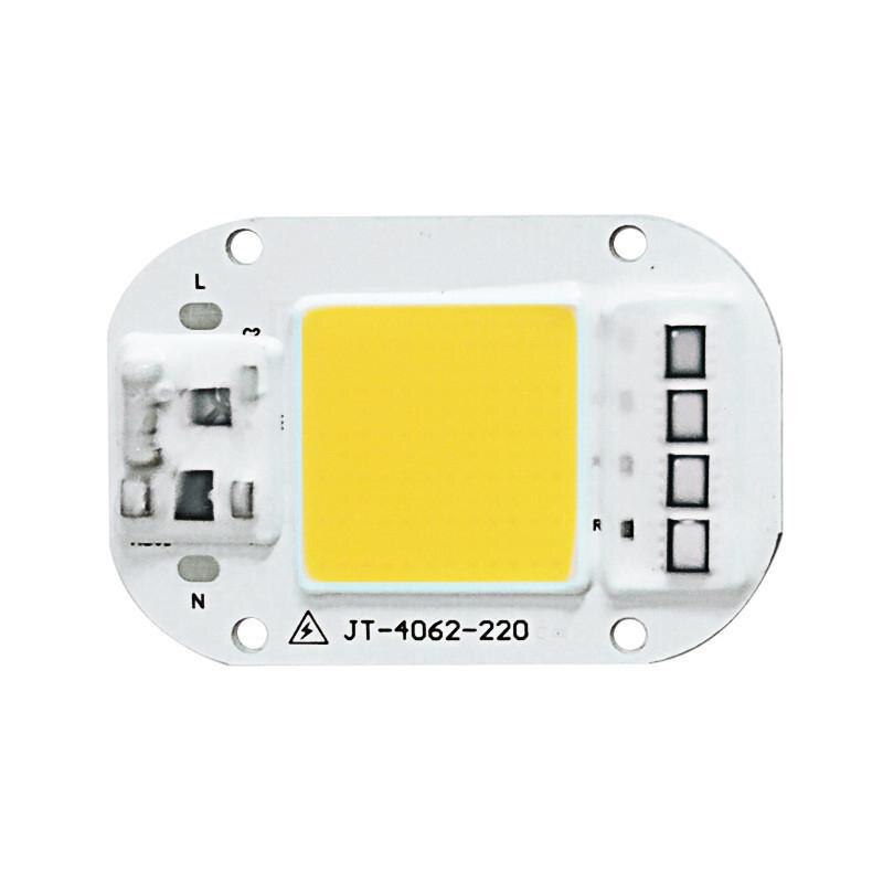 Ac 220V 20W/30W/50W Gratis Driver Cob Lichtbron Hoge Druk Led Chip