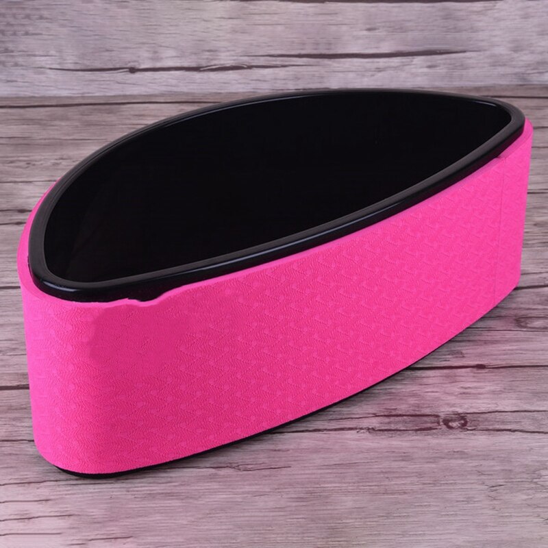 Half Round Dharma Wheel Pilates Yoga Back Shoulder Stretching Yoga Half Wheel Fitness Equipment Fitness Auxiliary Tool