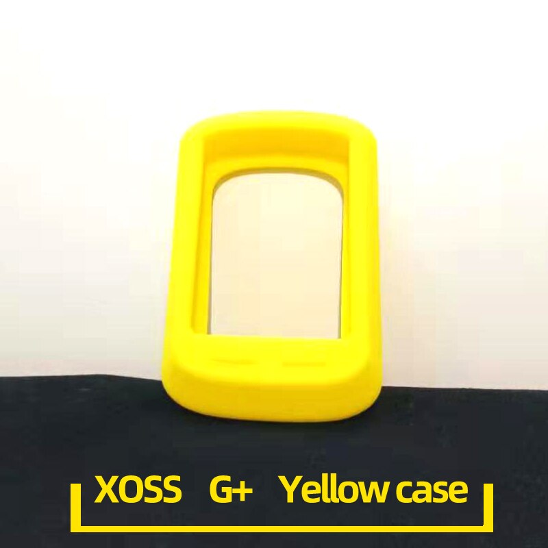 XOSS G protective Case Silicone Cover Compatible Xoss G G PLUS Bicycle Computer Wireless GPS Speedometer: Yellow