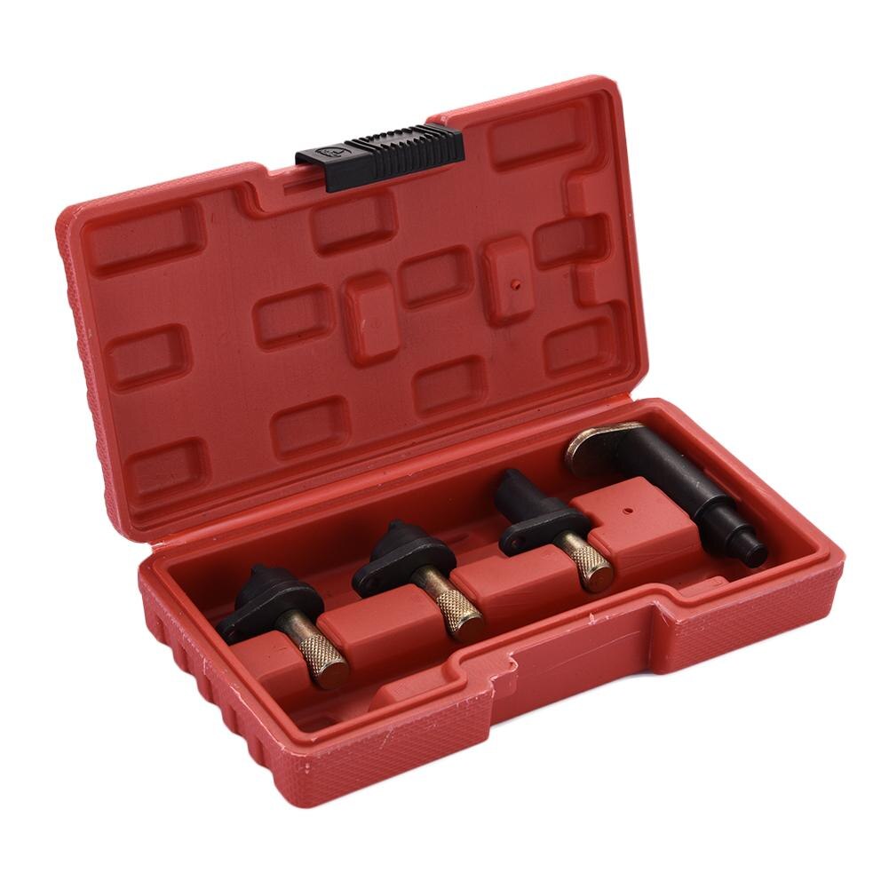 4PCS/1 Set Car Engine Timing Tool Set Universal Petrol Engine Timing Cam Crank Locking Tool Set Car Accessories