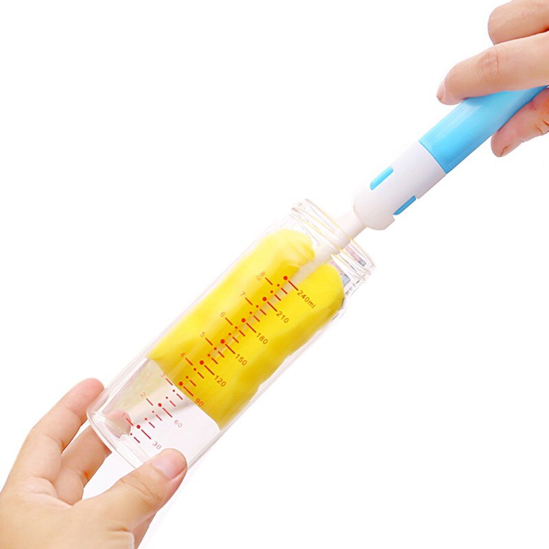 7Pcs/set Bottle Sponge Cleaning Brush Tools Straw Brush Set Bottle Brushes