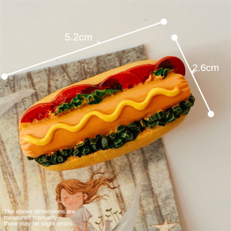 Creatieve Cartoon Voedsel Magneet Fruit/Ei/Koffie Leuke Koelkast Magnetische Stickers Foto Magnetische Sticker Home Decoraties: 16