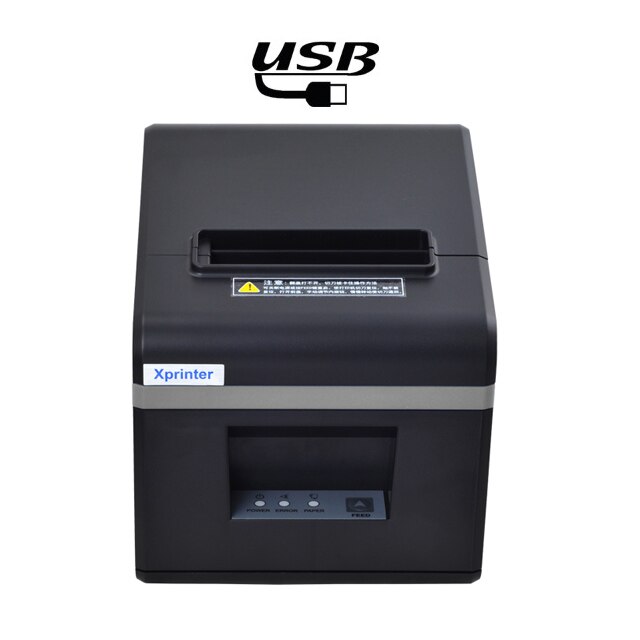 Bluetooth GZ Weiou 80mm Thermal Receipt Printers POS Printer With Auto Cutter For Kitchen USB/Ethernet Port Shop Restaurant: USB / AU Plug