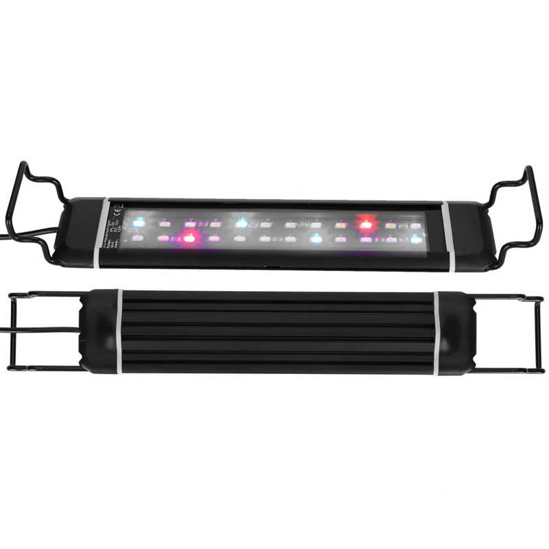 Thuis Aquarium Klein Aquarium Opgeschort Kunstmatige Aquarium Landschap 12W Aluminium Aquarium Aquarium Led Licht Water