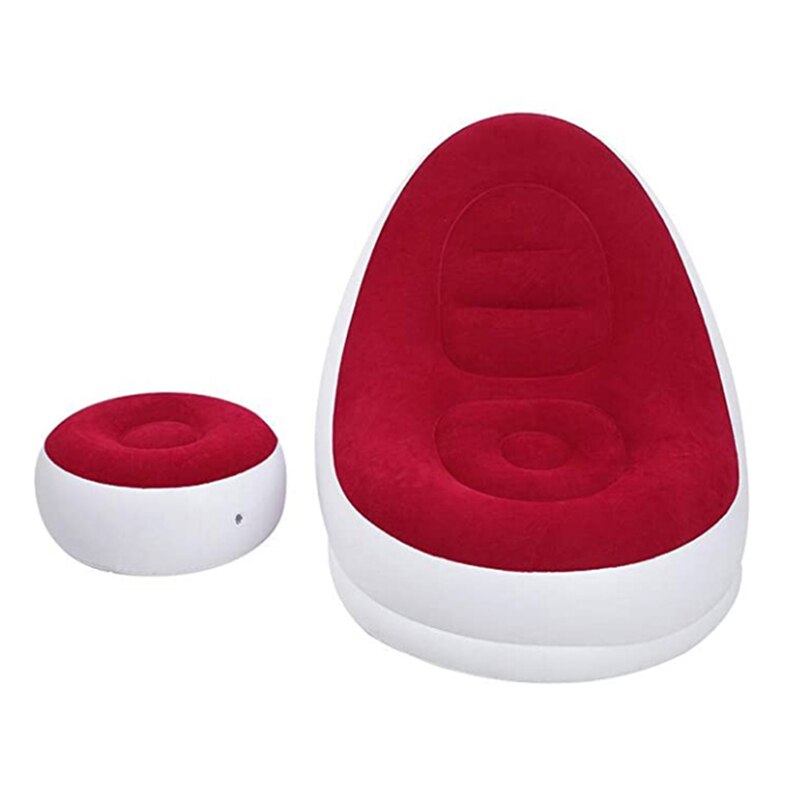 Canape Inflatable Sofa Compressible Sofa Bed Lunch Lounge Chair Portable Multifunctional Outdoor Beach Furniture