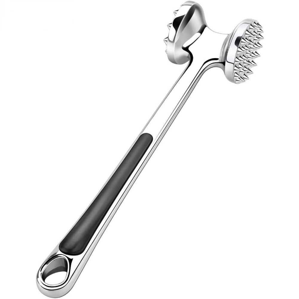 Beroep Vlees Hamer Draagbare Losse Tool Vleesvermalser Naald Dubbelzijdige Vlees Mallet Met Rubber Comfort Grip Handvat