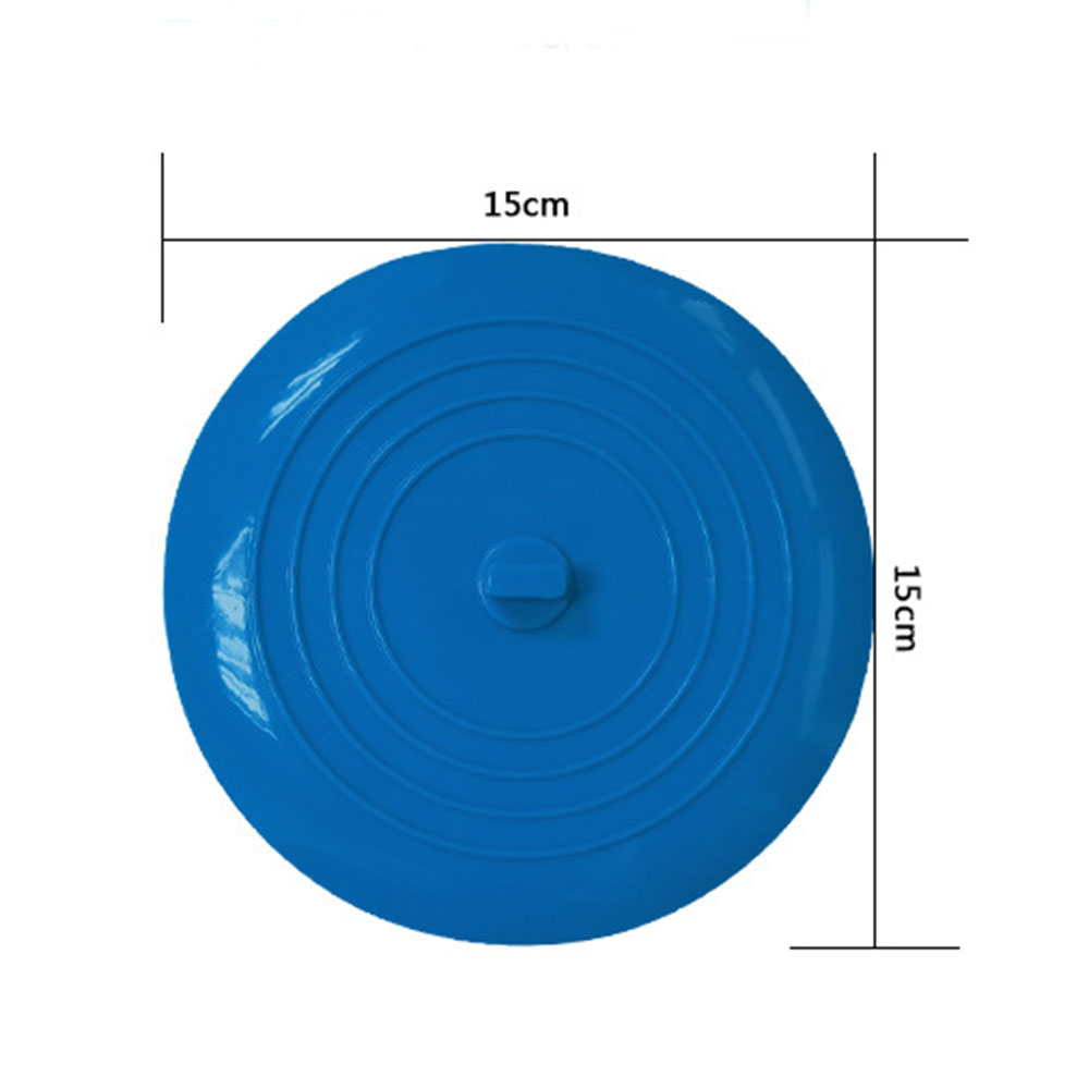15cm grande silicone dreno capa pia da cozinha banheira rolha de cabelo banheiro à prova de vazamento plug 1pc