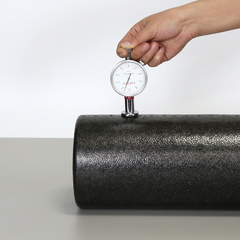 Yoga foam roller blank solid fitness øvelser muskel afslappende massage kolonne blok yoga roller