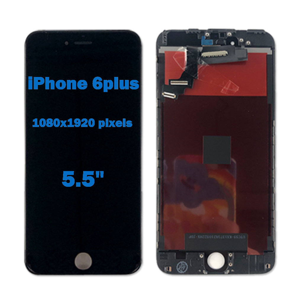 Lcd-bildschirm-touchscreen-ersatz für iphone 6 plus 6s plus 7 plus 8 plus, digitizer für iphone 6p 6sp 7p 8
