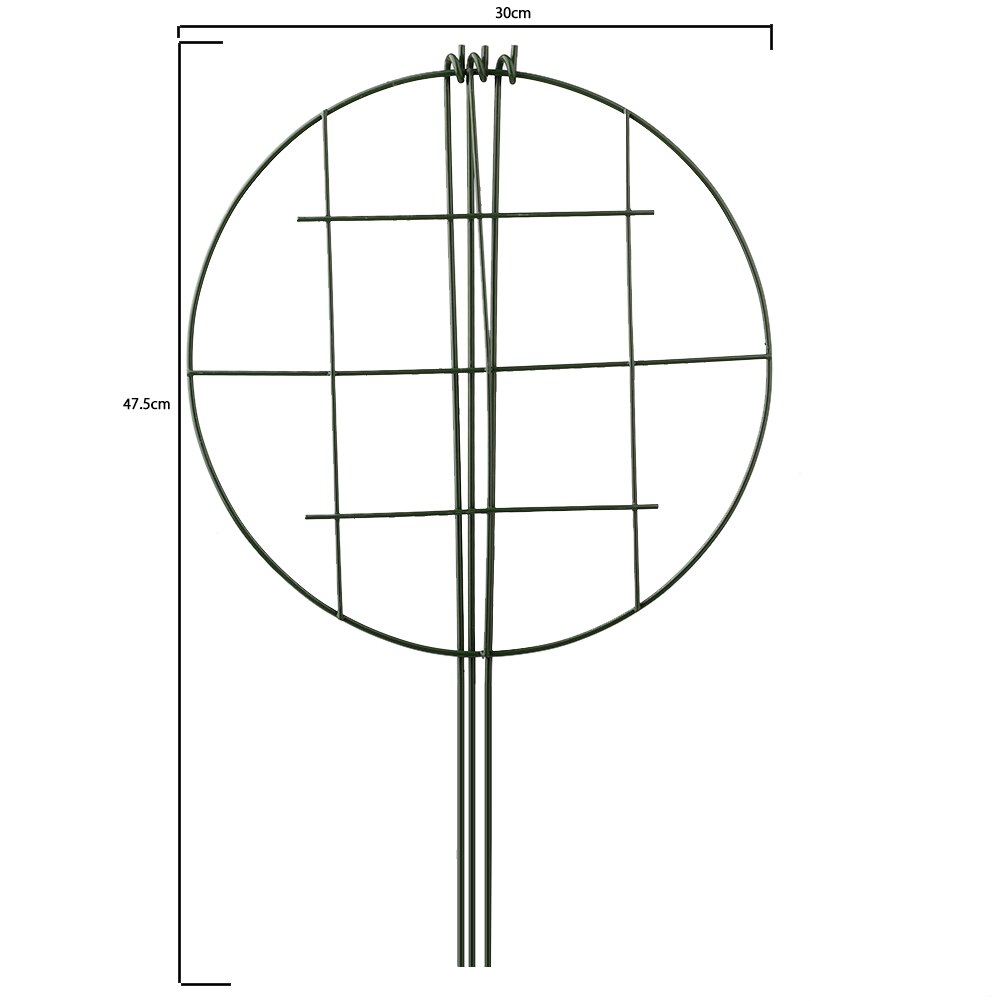 Planter klatreespalier plantestøtte jern blomsterpotter espalier planter støtte rutenett hage hjem hage rekvisita 30.5 x 45cm