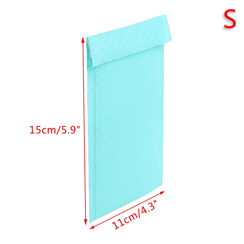 50pcs Courier Self Seal Envelope Bags Lined Poly Foam Bubble Mailers Padded Mailing Bag Waterproof Postal Bag: S
