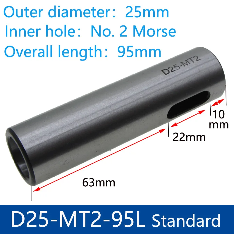 Tige droite extérieure, 1 pièce, transfert vers la tige conique intérieure, manchon de perçage, tige droite 1 2 3, réducteur à tige droite variable