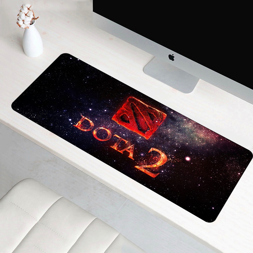 SIANCS de 70x30cm Dota 2 grandes alfombrilla de ratón de goma XL velocidad Gamer Gaming Mousepad ordenador portátil Lockedge de alfombrilla de ratón teclado Pad