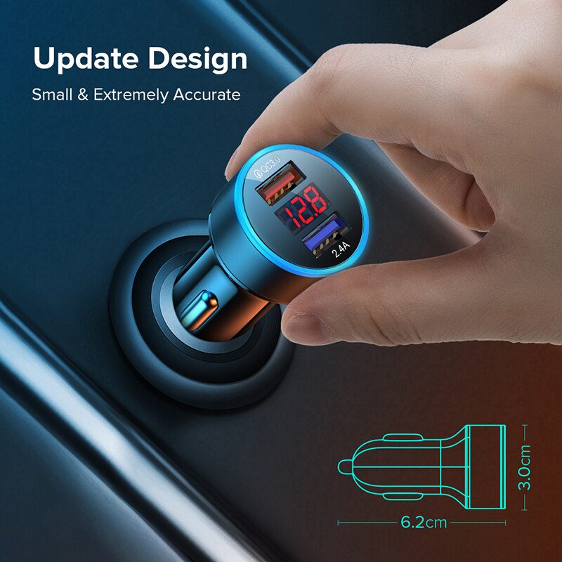 Mini USB Car Charger Fast Charging Dual USB Charger For Xiaomi 10T 10 9 Pro Redmi 9 9A 9C Note 9 Pro Type C Phone Charger Cable