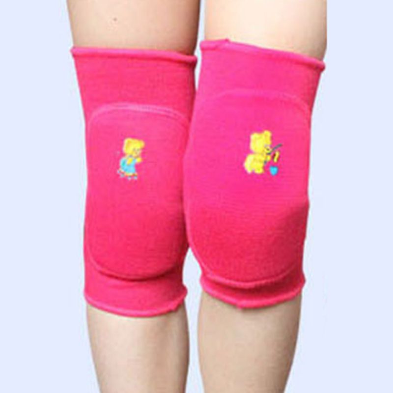 Kind kinderen sport kniebeschermer dans training spelletjes katoenen sport kniebeschermer kniebeschermer kniebeschermers accessoires