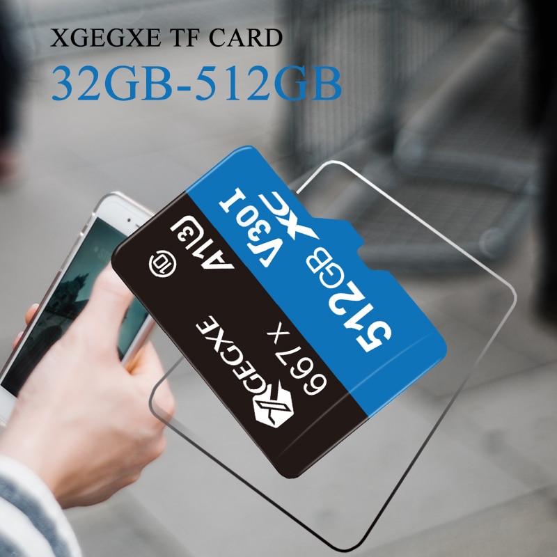 XGEGXE Speicher Karte 32GB Micro SD 667X 64GB C10 128GB 256GB TF Karte für Laptop