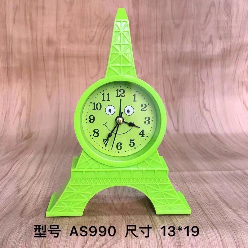 Modern Originality Small Clock Lovely Children Desk Clock Christmas Student Year Pendulum Jewelry 3DNZL08