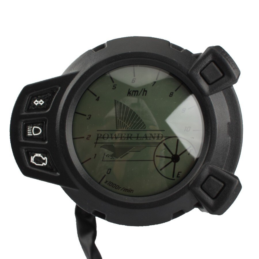 Velocímetro Digital LCD para motocicleta Yamaha, tacómetro de 10000 RMP, para moto Yamaha Zuma BMK x125 YW125, BWS