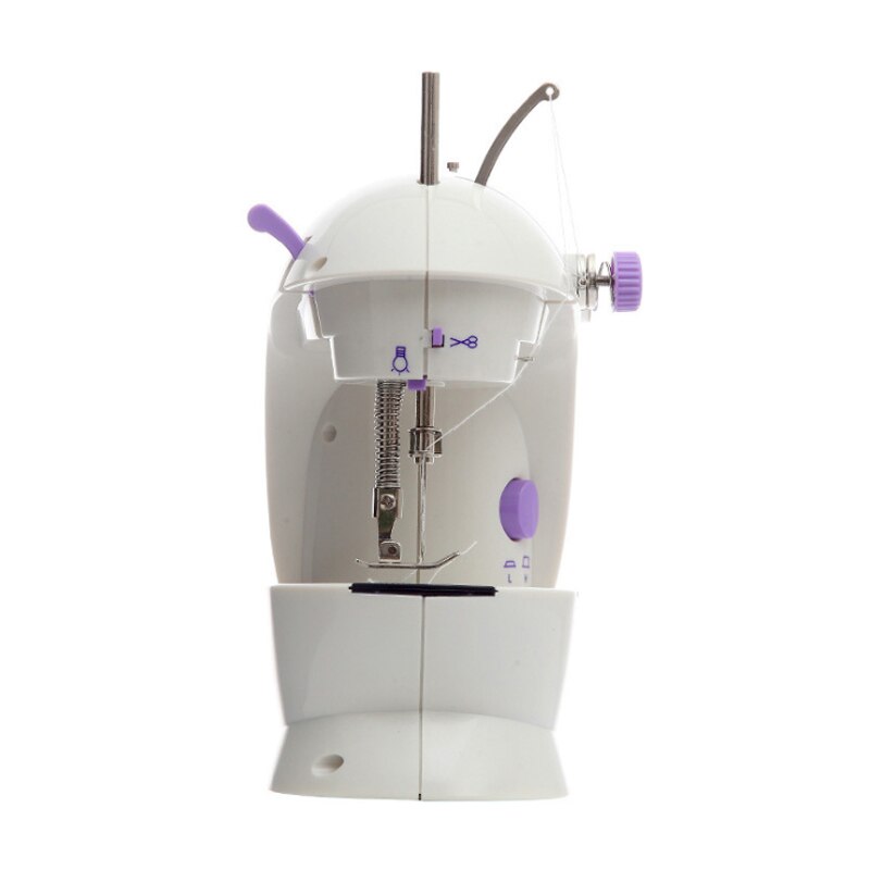 Electric Mini walking foot Sewing Machine 202 For Home Hand Machine To Sew Speed Adjustment With LED Light & Tangent function