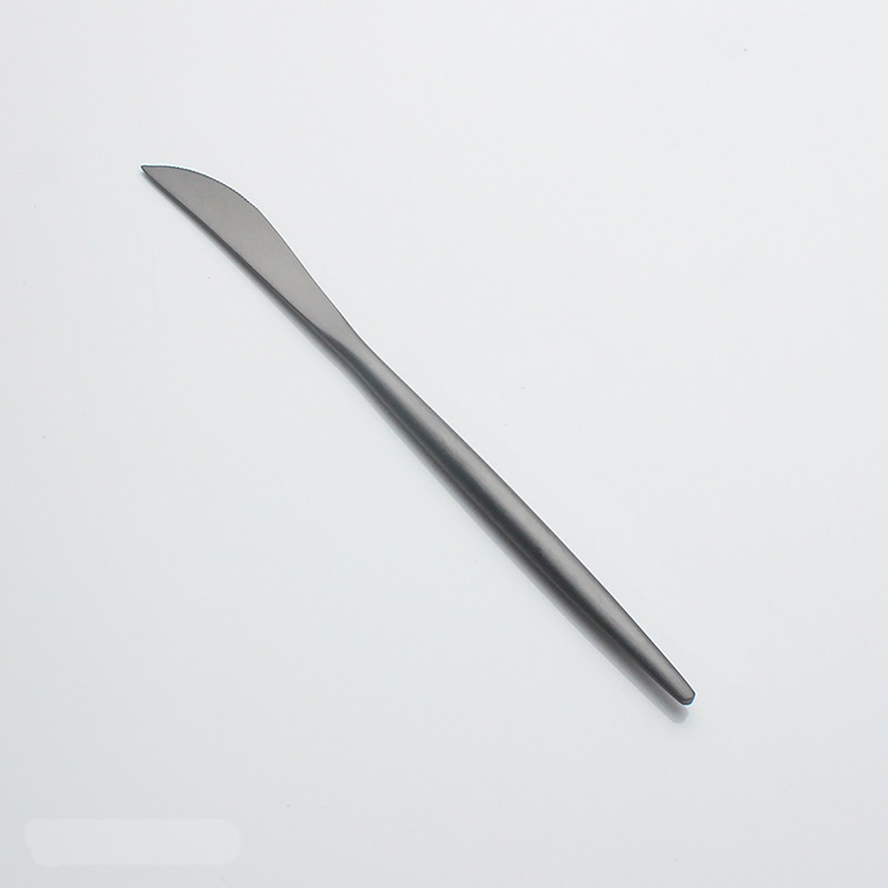 Couverts de Style portugais vaisselle occidentale 304 acier inoxydable dîner fourchette cuillère boeuf couteau café cuillère