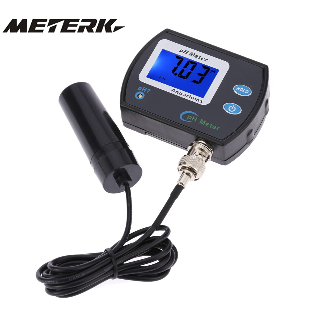 Mini aquarium Water salt water pool tester aqua medidor de pH Meter test Acidometer Analyzer misuratore teste phmetro