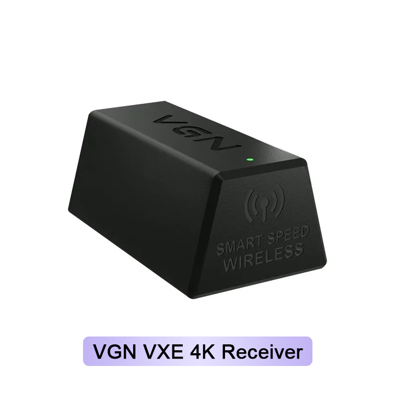 ATK VXE R1 Pro MAX Dragonfly R1 Bluetooth-Gaming-Maus PAW3395 2,4 G kabellose E-Sport-Mäuse wiederaufladbar leicht ergonomisch: Lila