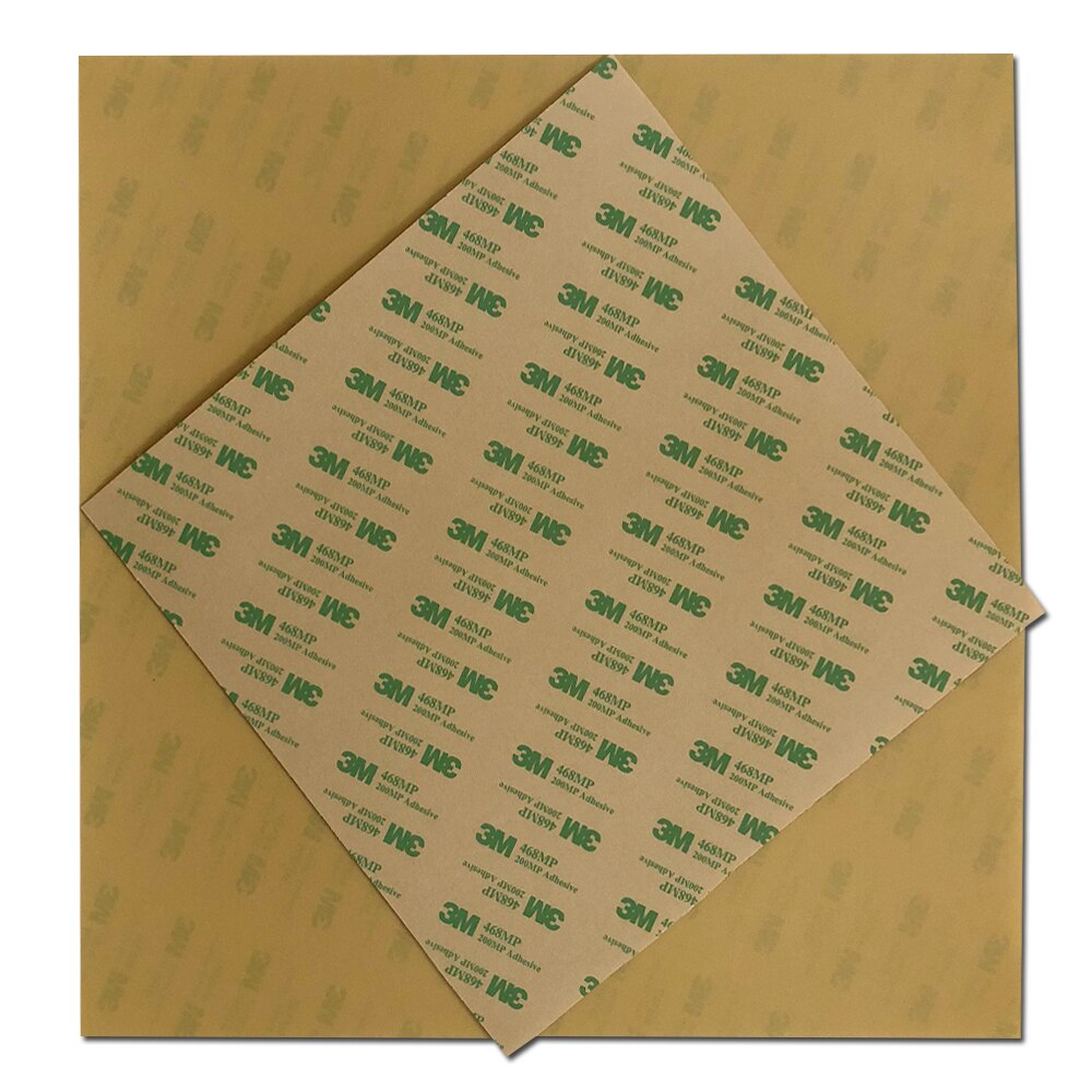 ENERGETIC 1mm Polyetherimide PEI Sheet 203/220/235/310/406mm 3D Printer Build Surface with 3M tape for 3D Printer Heated Bed