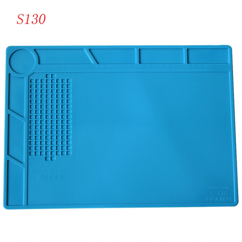 ESD Warmte-isolatie Werkmat Hittebestendig BGA Soldeerstation Reparatie Isolatie Pad Isolatie Pad Onderhoudsplatform: S130