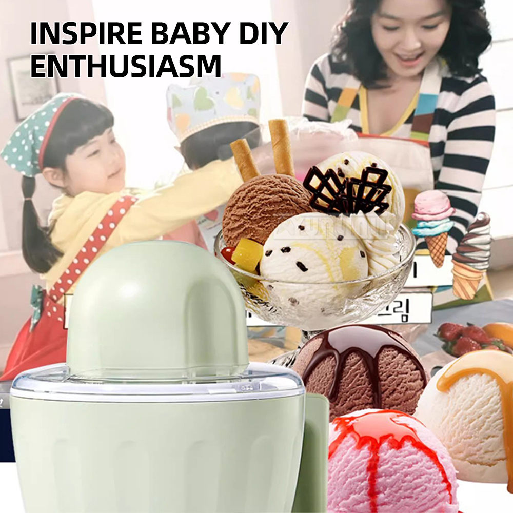 Mjukglassmaskin liten hemlagad glass mjukglassmaskin milkshake mixer glassmaskin