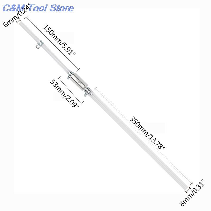 Aluminium Rubber Clutch Brake Bleeder Hose One Way Valve Tube Bleeding Tool Kit Motorcycle Car Accessories Universal