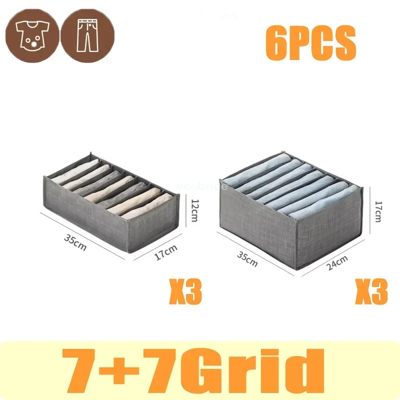 Schlafzimmer-Schubladen, Unterwäsche-Organizer für Schubladen, Kleidungsorganisation für Schmuck Ich bin Schrank, Jeans, Socken, Organizer, Aufbewahrungsbox: Orange