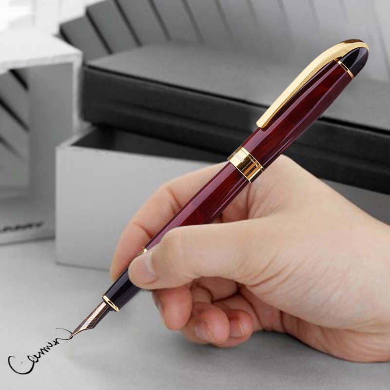 Luxus Tinte Feder Iraurita Brunnen Stift Geschäft Schreiben Unterzeichnung Kalligraphie Stifte Büro Schreibwaren