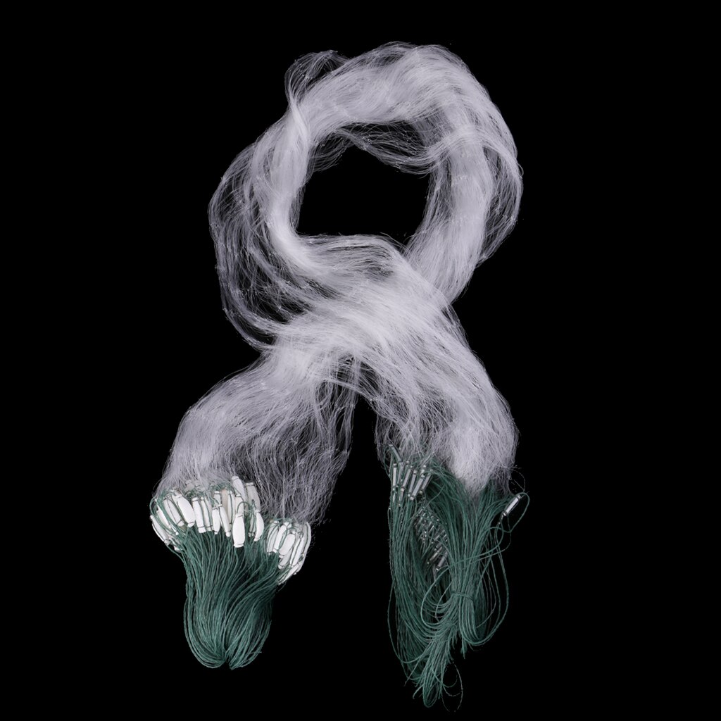 25m Monofilament Fishing Gill Net Sinking Fish Net With Float Fishing Tackle